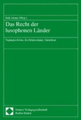 Jayme | Das Recht der lusophonen Länder | Buch | 978-3-7890-6492-0 | sack.de