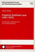 Müller |  Friedrich Gottfried Leue (1801-1872) | Buch |  Sack Fachmedien