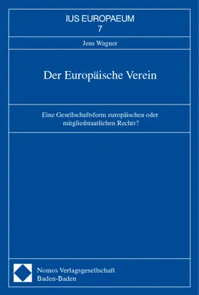 Wagner |  Der Europäische Verein | Buch |  Sack Fachmedien