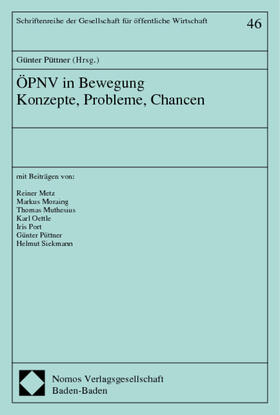 ÖPNV in Bewegung. Konzepte, Probleme, Chancen | Buch | 978-3-7890-6582-8 | sack.de