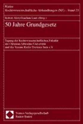 Alexy / Laux | 50 Jahre Grundgesetz | Buch | sack.de