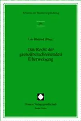 Blaurock |  Das Recht der grenzüberschreitenden Überweisung | Buch |  Sack Fachmedien