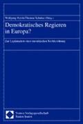 Heyde / Schaber |  Demokratisches Regieren in Europa? | Buch |  Sack Fachmedien