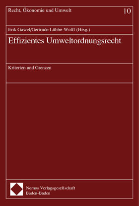 Gawel / Lübbe-Wolff | Effizientes Umweltordnungsrecht | Buch | 978-3-7890-6857-7 | sack.de
