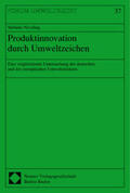  Produktinnovation durch Umweltzeichen | Buch |  Sack Fachmedien