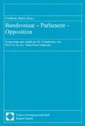 Hufen |  Bundesstaat, Parlament, Opposition | Buch |  Sack Fachmedien