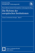  Reform d. europ. Institutionen | Buch |  Sack Fachmedien