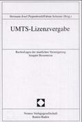 Piepenbrock / Schuster |  UMTS-Lizenzvergabe | Buch |  Sack Fachmedien