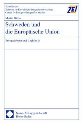 Weber |  Weber: Schweden u.Europäische Union | Buch |  Sack Fachmedien