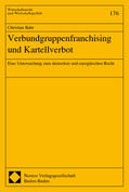  Bahr: Verbundgruppenfranchising | Buch |  Sack Fachmedien