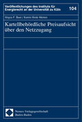 Baur / Henk-Merten |  Baur: Kartellbehördl.Preisaufsicht | Buch |  Sack Fachmedien