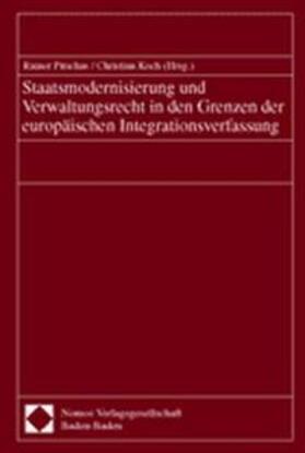 Pitschas / Koch | Staatmodernisierung | Buch | 978-3-7890-7968-9 | sack.de