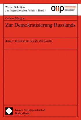 Mangott |  Zur Demokratisierung Russlands | Buch |  Sack Fachmedien