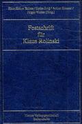 Kühne / Jung / Kreuzer |  Festschrift für Klaus Rolinski | Buch |  Sack Fachmedien