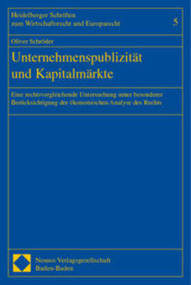 Schröder | Schröder: Unternehmensp./Kapitalm. | Buch | 978-3-7890-8083-8 | sack.de