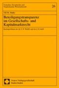 Starke |  Beteiligungstransparenz im Gesellschafts- und Kapitalmarktrecht | Buch |  Sack Fachmedien