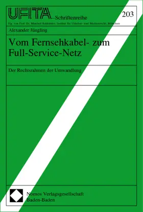  Vom Fensehkabel- zum Full-Service-Netz | Buch |  Sack Fachmedien