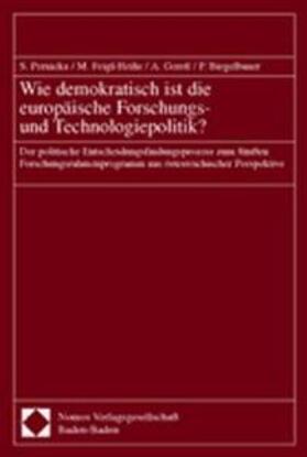 Wie demokratisch ist die europäische Forschungs- und Technol | Buch | 978-3-7890-8225-2 | sack.de