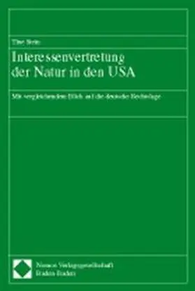Stein |  Interessenvertretung der Natur in den USA | Buch |  Sack Fachmedien
