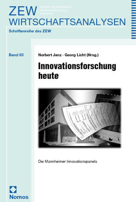 Janz / Licht |  Innovationsforschung heute | Buch |  Sack Fachmedien