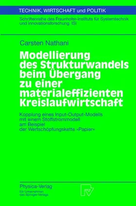 Nathani |  Modellierung des Strukturwandels beim Übergang zu einer materialeffizienten Kreislaufwirtschaft | Buch |  Sack Fachmedien