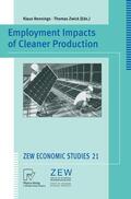 Rennings / Zwick |  Employment Impacts of Cleaner Production | Buch |  Sack Fachmedien
