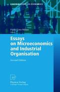 Coto-Millán |  Essays on Microeconomics and Industrial Organisation | Buch |  Sack Fachmedien