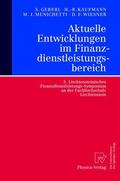 Geberl / Wiesner / Kaufmann |  Aktuelle Entwicklungen im Finanzdienstleistungsbereich | Buch |  Sack Fachmedien