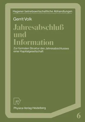 Volk |  Jahresabschluß und Information | Buch |  Sack Fachmedien
