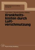 Heinz / Klaaßen-Mielke |  Heinz, I: Krankheitskosten durch Luftverschmutzung | Buch |  Sack Fachmedien