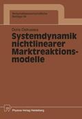 Ostrusska |  Ostrusska, D: Systemdynamik nichtlinearer Marktreaktionsmode | Buch |  Sack Fachmedien
