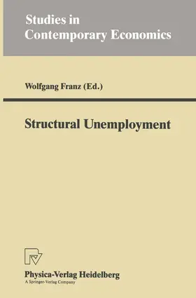 Franz |  Structural Unemployment | Buch |  Sack Fachmedien