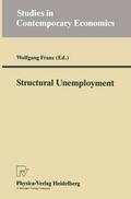 Franz |  Structural Unemployment | Buch |  Sack Fachmedien