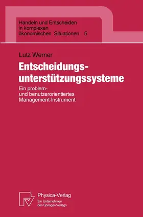 Werner |  Entscheidungsunterstützungssysteme | Buch |  Sack Fachmedien