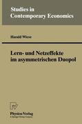 Wiese |  Wiese, H: Lern- und Netzeffekte im asymmetrischen Duopol | Buch |  Sack Fachmedien