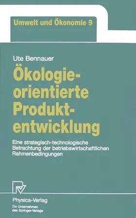 Bennauer |  Ökologieorientierte Produktentwicklung | Buch |  Sack Fachmedien