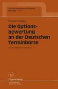 Köpke |  Köpke, T: Optionsbewertung an der Deutschen Terminbörse | Buch |  Sack Fachmedien
