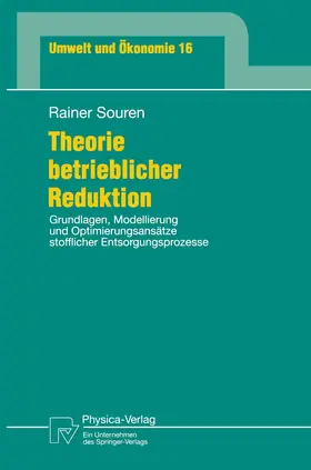 Souren |  Theorie betrieblicher Reduktion | Buch |  Sack Fachmedien