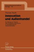 Trauth |  Trauth, T: Innovation und Außenhandel | Buch |  Sack Fachmedien