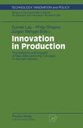 Lay / Shapira / Wengel |  Innovation in Production | Buch |  Sack Fachmedien