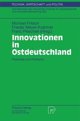 Fritsch / Meyer-Krahmer / Pleschak | Innovationen in Ostdeutschland | Buch | 978-3-7908-1144-5 | sack.de