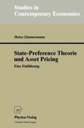 Zimmermann |  Zimmermann, H: State-Preference Theorie und Asset Pricing | Buch |  Sack Fachmedien