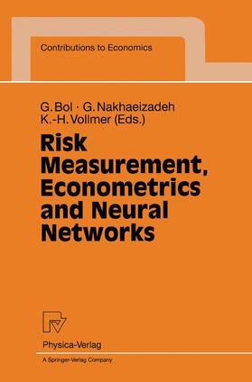 Bol / Nakhaeizadeh / Vollmer | Risk Measurement, Econometrics and Neural Networks | Buch | 978-3-7908-1152-0 | sack.de