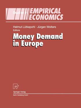 Lütkepohl / Wolters | Money Demand in Europe | Buch | 978-3-7908-1182-7 | sack.de