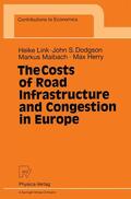 Link / Dodgson / Maibach |  Link, H: Costs of Road Infrastructure and Congestion in Euro | Buch |  Sack Fachmedien