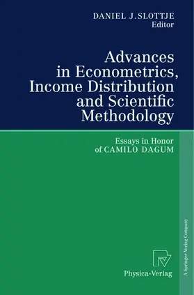 Slottje |  Advances in Econometrics, Income Distribution and Scientific Methodology | Buch |  Sack Fachmedien