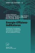 Diekmann / Eichhammer / Neubert |  Diekmann, J: Energie-Effizienz-Indikatoren | Buch |  Sack Fachmedien