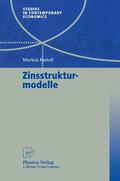Rudolf |  Rudolf, M: Zinsstrukturmodelle | Buch |  Sack Fachmedien