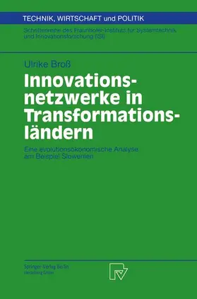 Broß |  Innovationsnetzwerke in Transformationsländern | Buch |  Sack Fachmedien