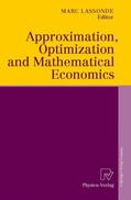 Lassonde |  Approximation, Optimization and Mathematical Economics | Buch |  Sack Fachmedien